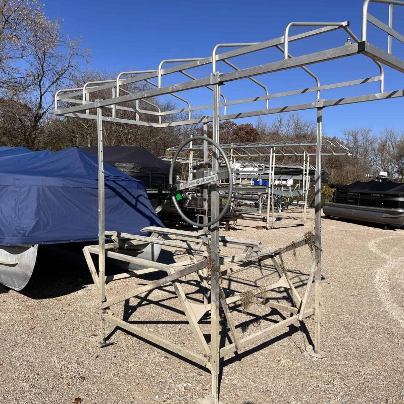 9 (Whitewater) - 1000 Lb Lift Pier Pleasure 12' Canopy